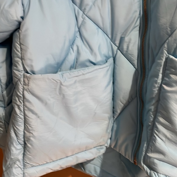 Free People Emmy Swing Puffer Jacket in Capri Blue SZ L - Picture 9 of 16